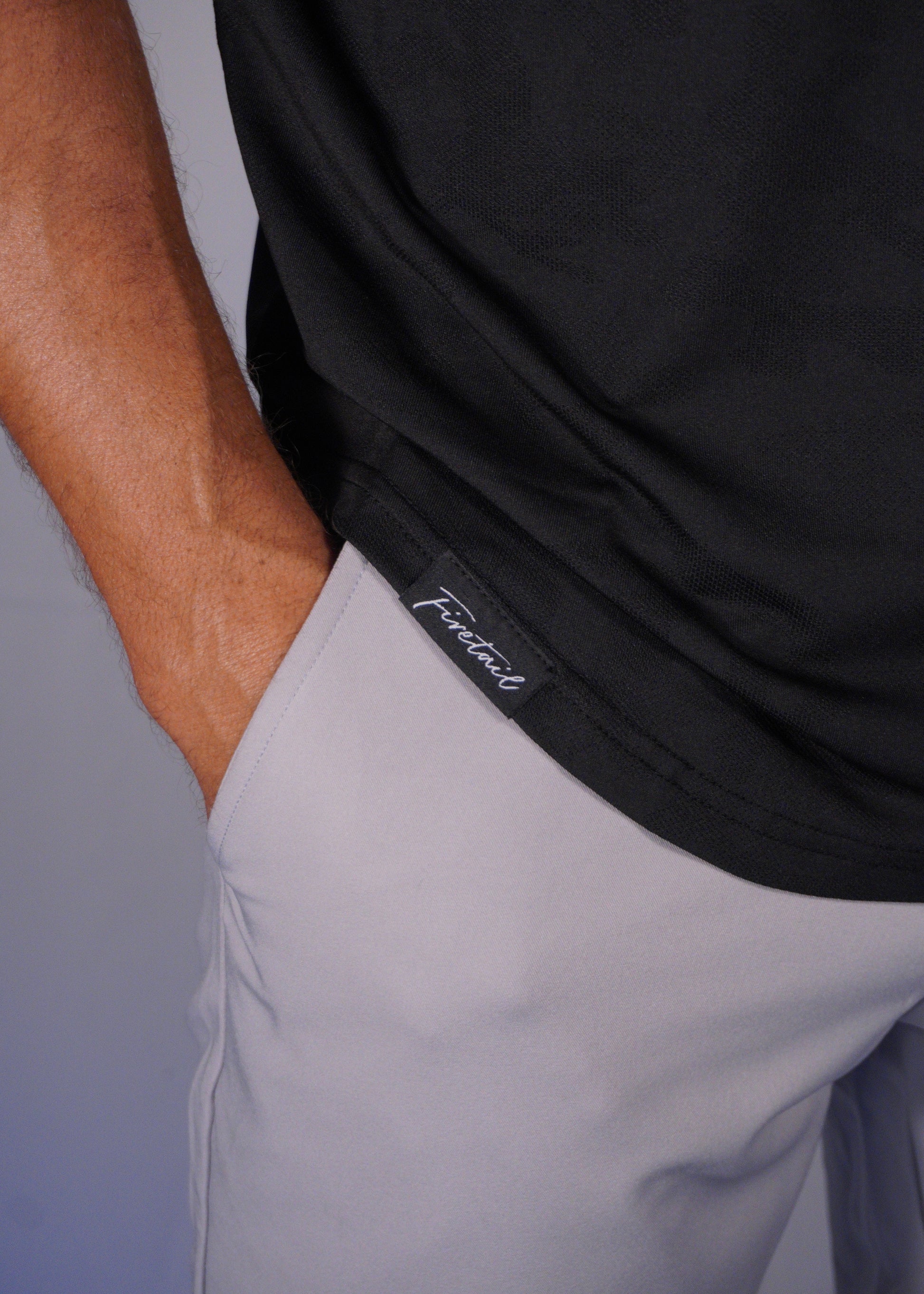 Black Camo Blade Polo