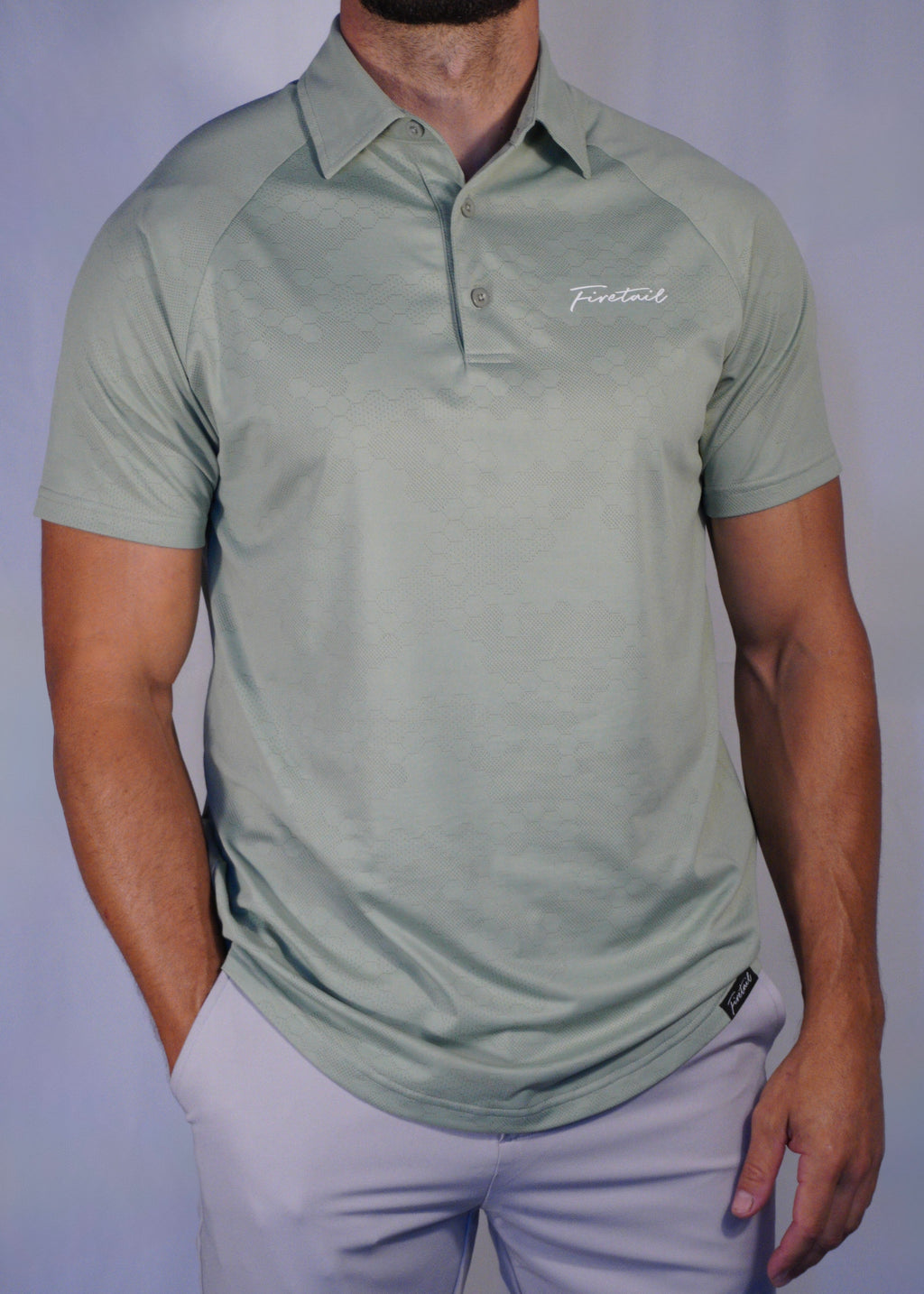 Green Hex Polo