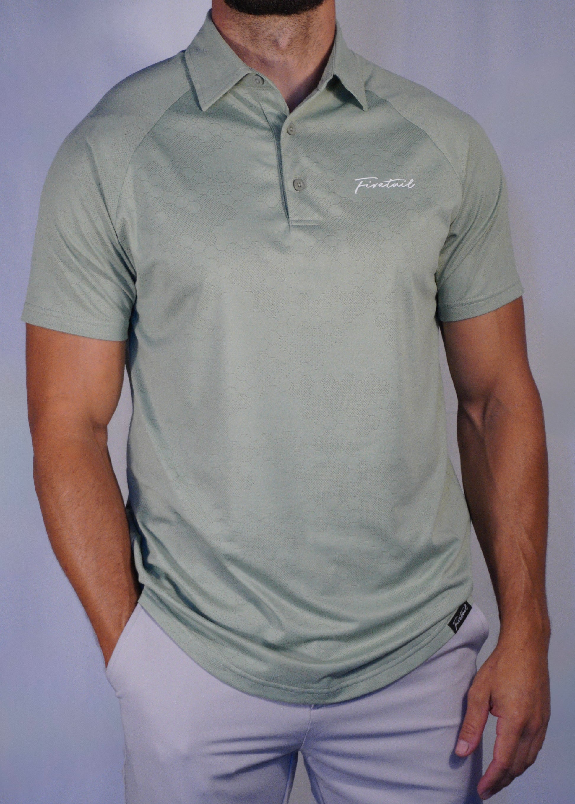 Green Hex Polo