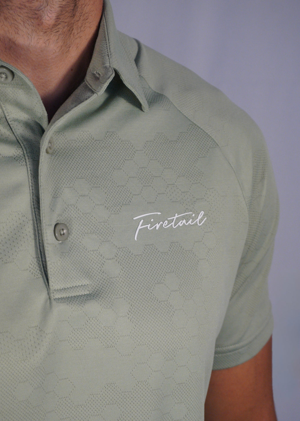 Green Hex Polo