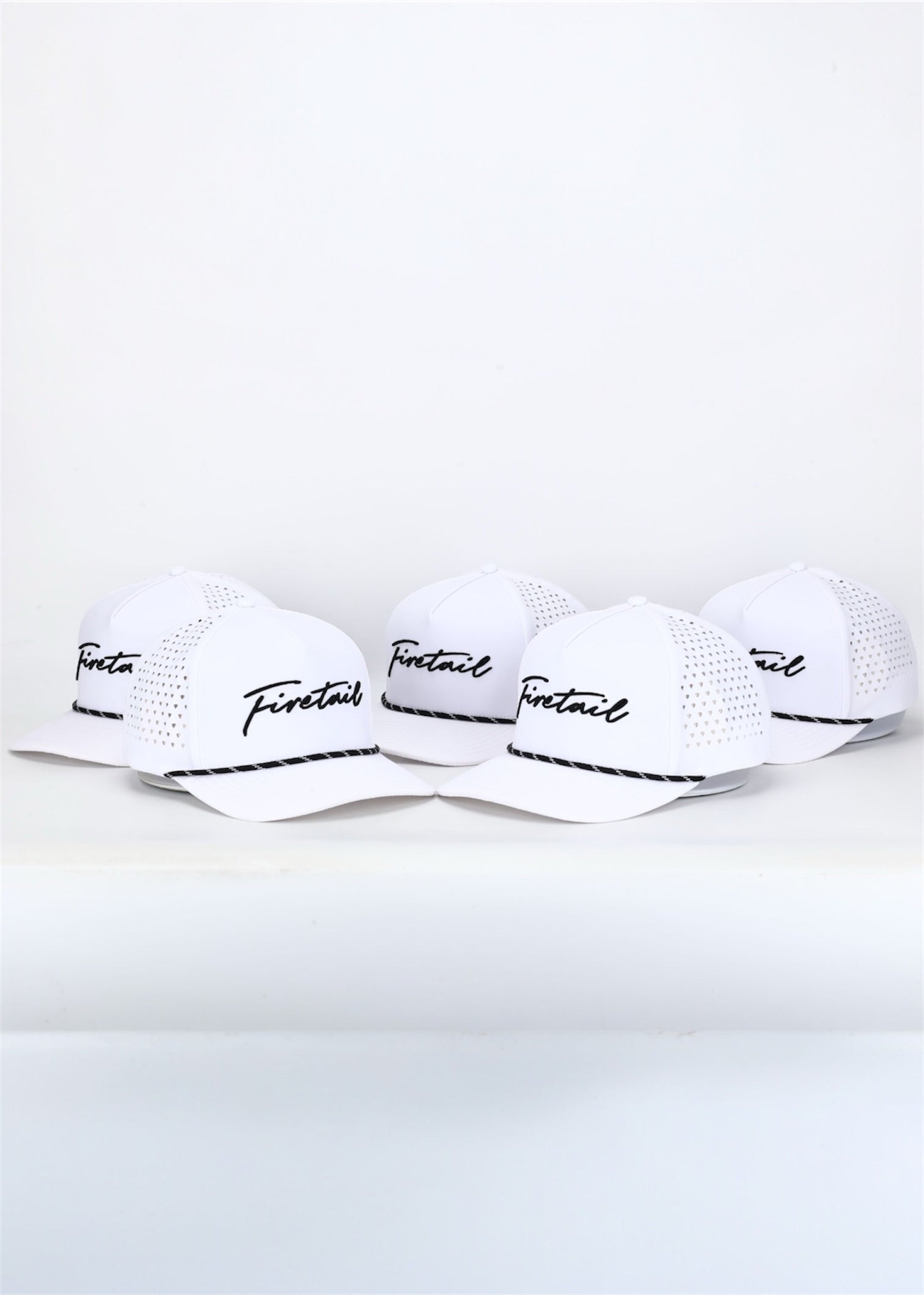 White Firetail Logo Cap